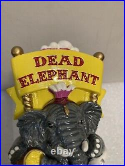 RAILWAY CITY BREWING DEAD ELEPHANT draft beer tap handle. CANADA