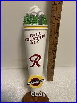 RAINIER PALE MOUNTAIN ALE Draft beer tap handle. WASHINGTON