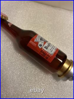 RARE. 2020 BRADFORD EXCHANGE BUDWEISER 12OZ BOTTLE Draft beer tap handle. USA
