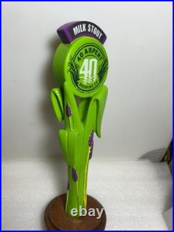 RARE 40 ARPENT BREWING MILK STOUT SWAMP GRASS Draft beer tap handle. LOUISIANA RARE 40 ARPENT BREWING MILK STOUT SWAMP GRASS Draft beer tap handle. LOUISIANA