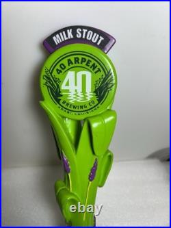 RARE 40 ARPENT BREWING MILK STOUT SWAMP GRASS Draft beer tap handle. LOUISIANA