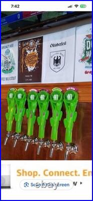 RARE 40 ARPENT BREWING MILK STOUT SWAMP GRASS Draft beer tap handle. LOUISIANA RARE 40 ARPENT BREWING MILK STOUT SWAMP GRASS Draft beer tap handle. LOUISIANA