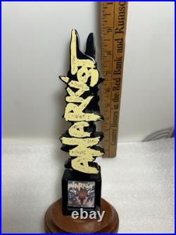 RARE ANARKIST BREWING EUROPEAN HAZE SAY IT LOUD Draft beer tap handle. DENMARK
