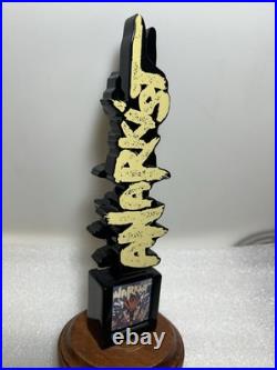 RARE ANARKIST BREWING EUROPEAN HAZE SAY IT LOUD Draft beer tap handle. DENMARK RARE ANARKIST BREWING EUROPEAN HAZE SAY IT LOUD Draft beer tap handle. DENMARK