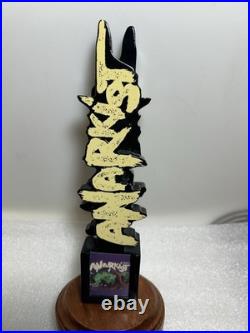 RARE ANARKIST BREWING EUROPEAN HAZE SAY IT LOUD Draft beer tap handle. DENMARK RARE ANARKIST BREWING EUROPEAN HAZE SAY IT LOUD Draft beer tap handle. DENMARK