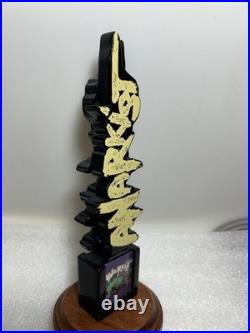 RARE ANARKIST BREWING EUROPEAN HAZE SAY IT LOUD Draft beer tap handle. DENMARK RARE ANARKIST BREWING EUROPEAN HAZE SAY IT LOUD Draft beer tap handle. DENMARK