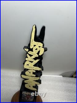 RARE ANARKIST BREWING EUROPEAN HAZE SAY IT LOUD Draft beer tap handle. DENMARK