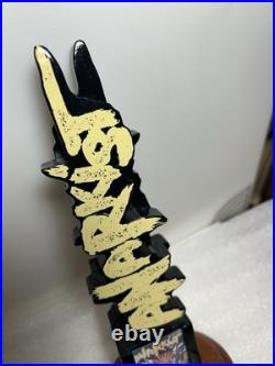 RARE ANARKIST BREWING EUROPEAN HAZE SAY IT LOUD Draft beer tap handle. DENMARK RARE ANARKIST BREWING EUROPEAN HAZE SAY IT LOUD Draft beer tap handle. DENMARK