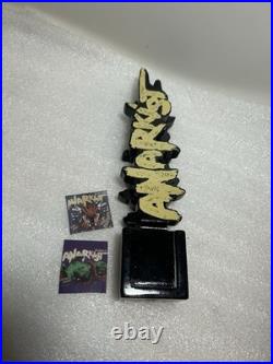 RARE ANARKIST BREWING EUROPEAN HAZE SAY IT LOUD Draft beer tap handle. DENMARK