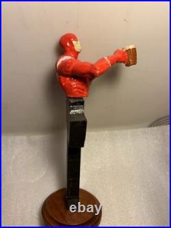 RARE ANTI-VILLAIN ALE CO. DAREDEVIL SUPERHERO draft beer tap handle RHODE ISLAND