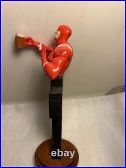 RARE ANTI-VILLAIN ALE CO. DAREDEVIL SUPERHERO draft beer tap handle RHODE ISLAND