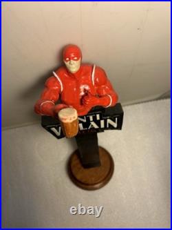 RARE ANTI-VILLAIN ALE CO. DAREDEVIL SUPERHERO draft beer tap handle RHODE ISLAND