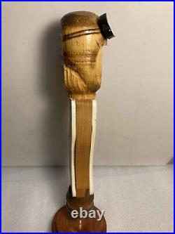 RARE AVIATOR BREWING AVIATOR AMBER ALE FIGHTER PILOT beer tap handle. WASHINGTON