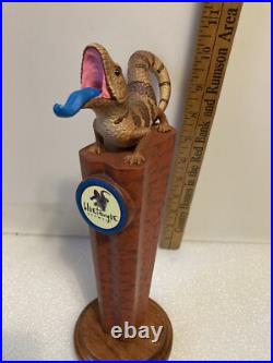 RARE. BLUE TONGUE BREWING BLUE TONGUE LIZARD draft beer tap handle. AUSTRALIA