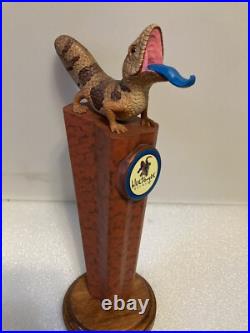RARE. BLUE TONGUE BREWING BLUE TONGUE LIZARD draft beer tap handle. AUSTRALIA
