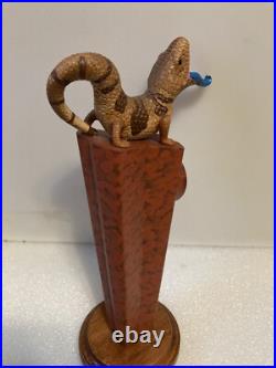 RARE. BLUE TONGUE BREWING BLUE TONGUE LIZARD draft beer tap handle. AUSTRALIA