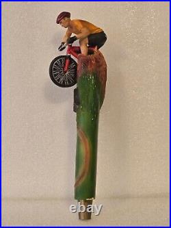 RARE Beauty Singletrack Ale Off Road Bicycle Cyclist BMX Draft Beer Tap Handle