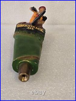 RARE Beauty Singletrack Ale Off Road Bicycle Cyclist BMX Draft Beer Tap Handle