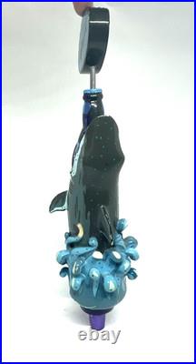 RARE Dogfish Head Great White Shark Uber Series Beer Tap Handle Limited Ed AS IS