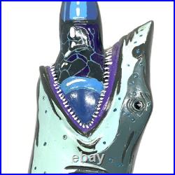 RARE Dogfish Head Great White Shark Uber Series Beer Tap Handle Limited Ed AS IS