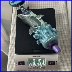 RARE Dogfish Head Great White Shark Uber Series Beer Tap Handle Limited Ed AS IS