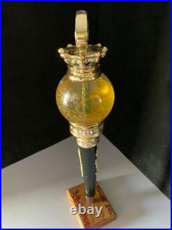 RARE Dogfish Head Tap Handle Pimp Cane Crown Jewel Craft Brewing Holy Grail