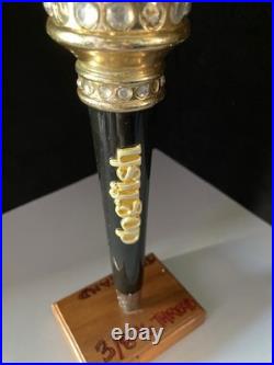 RARE Dogfish Head Tap Handle Pimp Cane Crown Jewel Craft Brewing Holy Grail