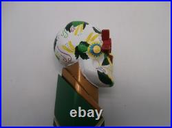RARE Dos Equis Lager Especial Dia De Los Muertos MALE Skull Beer Tap Handle