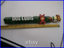 RARE Dos Equis Lager Especial Dia De Los Muertos MALE Skull Beer Tap Handle