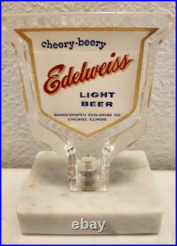 RARE Edelweiss Cheery-beery Light Beer tap handle