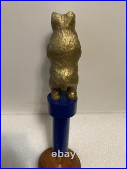 RARE. GOLDEN PACIFIC GOLDEN BEAR LAGER draft beer tap handle. CALIFORNIA