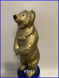 RARE. GOLDEN PACIFIC GOLDEN BEAR LAGER draft beer tap handle. CALIFORNIA