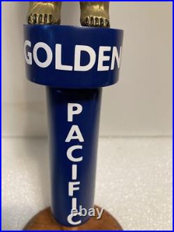 RARE. GOLDEN PACIFIC GOLDEN BEAR LAGER draft beer tap handle. CALIFORNIA