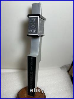 RARE GREAT STORM BREWING SILVER LIGHTNING WIT Draft beer tap handle. COLORADO
