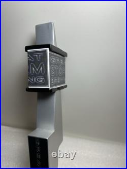 RARE GREAT STORM BREWING SILVER LIGHTNING WIT Draft beer tap handle. COLORADO
