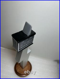 RARE GREAT STORM BREWING SILVER LIGHTNING WIT Draft beer tap handle. COLORADO