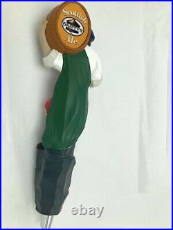 RARE GRITTY'S GRITTY McDUFFS BREWERY SCOTTISH ALE BEER TAP HANDLE MAINE 13 TALL