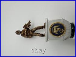 RARE Hawthorne Village USMC Tribute to Valor Beer Tap Handle Valor with COA