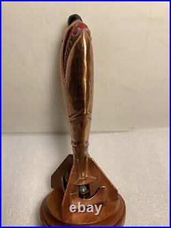 RARE LITTLE MISS BREWING COPPER ATOMIC BOMB beer tap handle. CALIFORNIA
