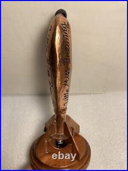 RARE LITTLE MISS BREWING COPPER ATOMIC BOMB beer tap handle. CALIFORNIA