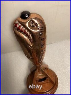 RARE LITTLE MISS BREWING COPPER ATOMIC BOMB beer tap handle. CALIFORNIA
