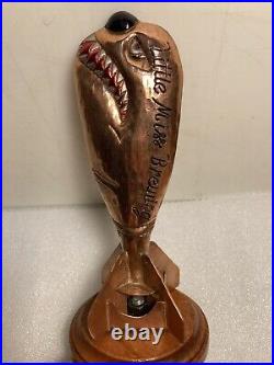 RARE LITTLE MISS BREWING COPPER ATOMIC BOMB beer tap handle. CALIFORNIA