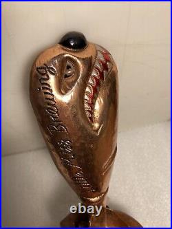 RARE LITTLE MISS BREWING COPPER ATOMIC BOMB beer tap handle. CALIFORNIA