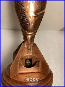 RARE LITTLE MISS BREWING COPPER ATOMIC BOMB beer tap handle. CALIFORNIA