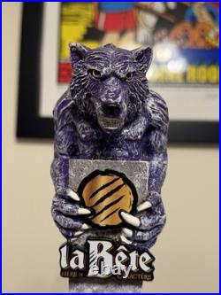 RARE La Bête (Brasserie Castelain) Werewolf Beer Tap Handle