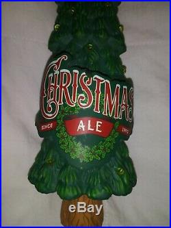 -RARE- Light Up Breckenridge Brewery Christmas Tree Ale Beer Tap Handle