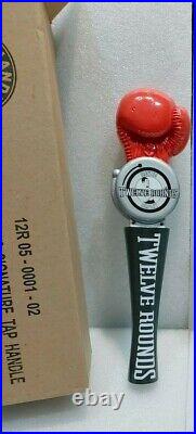 RARE New in Box 12 Rounds Twelve rounds Signature Beer Tap Handle Boxing Glove