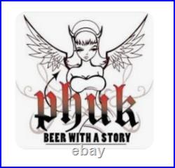 RARE PHUK BEER NAUGHTY AND NICE DEVIL/ANGEL Draft beer tap handle. USA