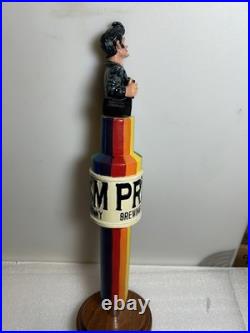 RARE PRISM BREWING FELONY IPA GANGSTER MUGSHOT beer tap handle. PENNSYLVANIA