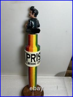 RARE PRISM BREWING FELONY IPA GANGSTER MUGSHOT beer tap handle. PENNSYLVANIA